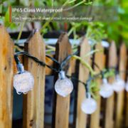 Picture of Solar Fairy Lights Outdoor Waterproof, LED Solar Garden Lights, 8 Mode Solar String Lights for Christmas Parties Wedding