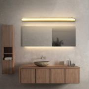 Picture of LED Mirror Front Light 9W  Warm White, Front Lighting IP44 for Bathroom, LED Over Mirror Light, Stainless Steel Base