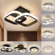 Picture of Ceiling Light Modern 22W LED Cool White 6000K Acrylic Square LED Ceiling Lamp for Hallway Office Bedroom etc.