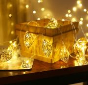 Picture of 20LED Fairy String light Gold Metal Lights, USB Type & remote control